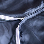Novaline weighted blanket cover bamboo blue zipper