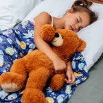 Sleep better and through entire nights | Increased melatonin thanks to Deep Pressure Stimulation.